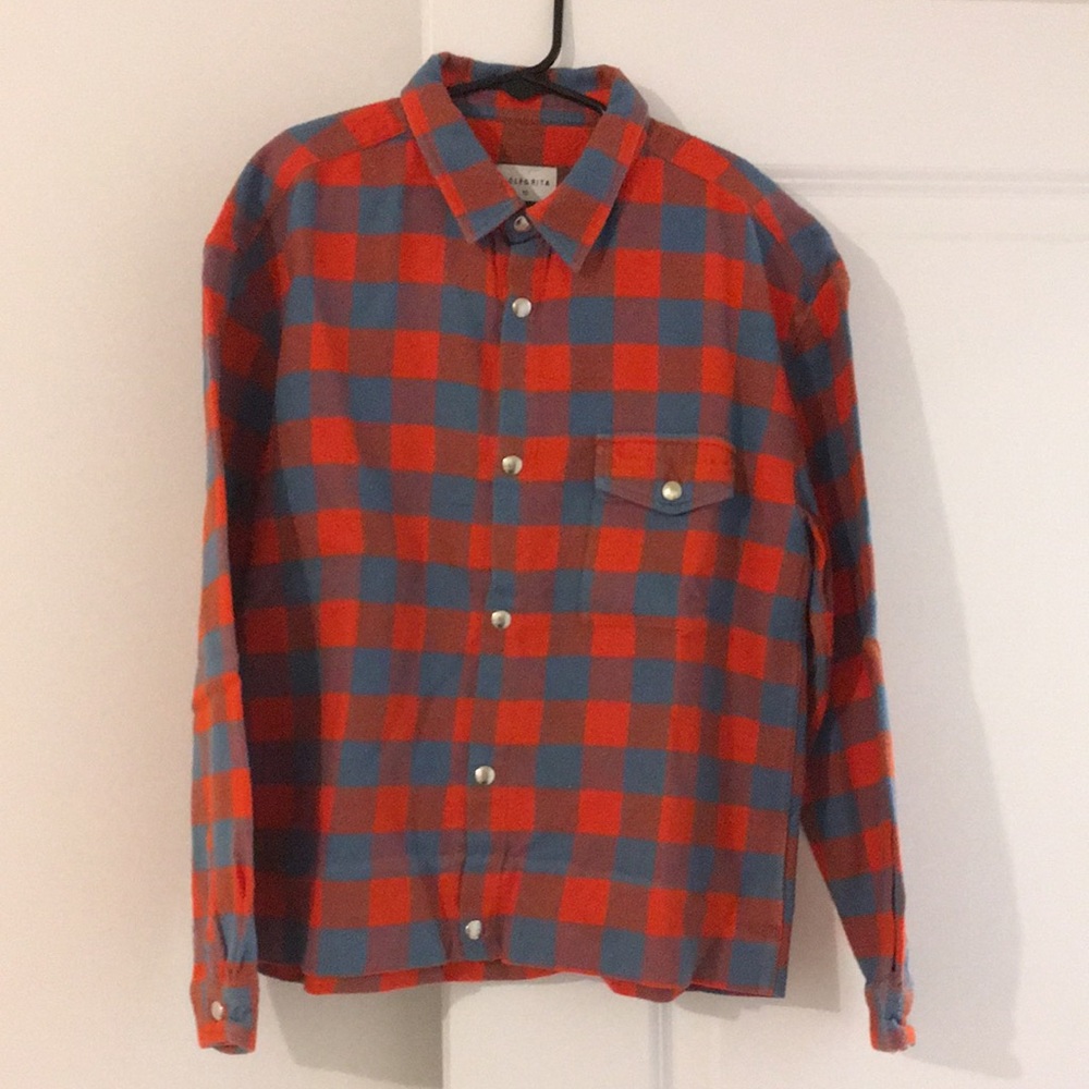 Wolf and Rita checked kids shirt size 10